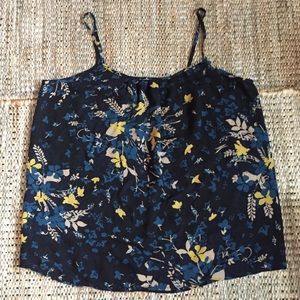 NWT Loft Cami Style Floral Shirt